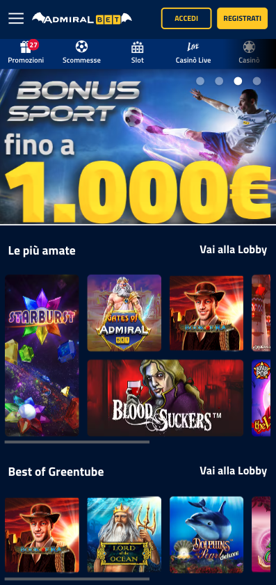 admiralbet home page