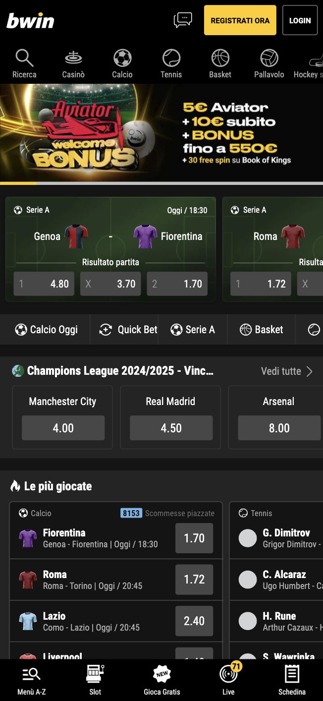 bwin app