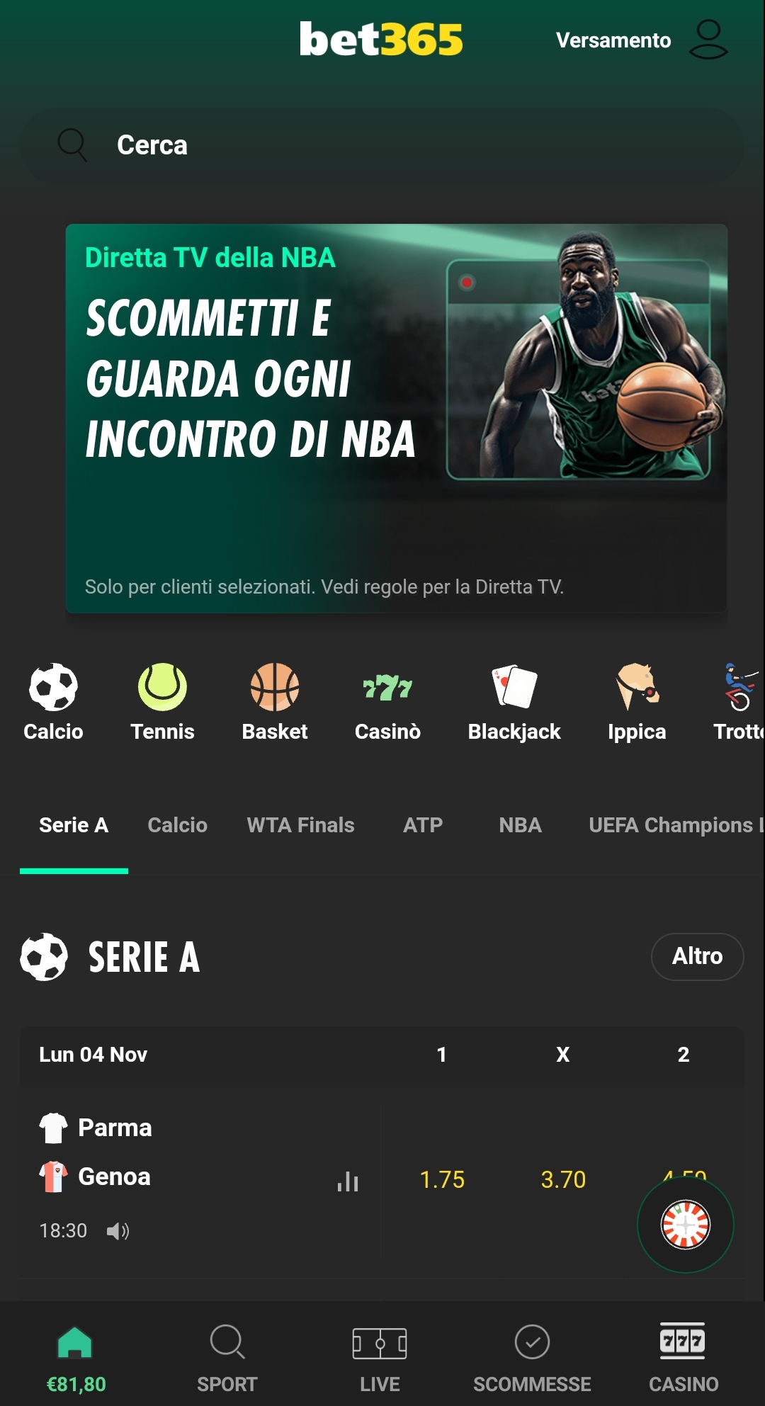 bet365 app