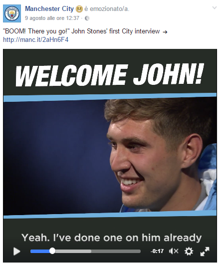 L'intervista all'ultimo arrivato in casa City, John Stones