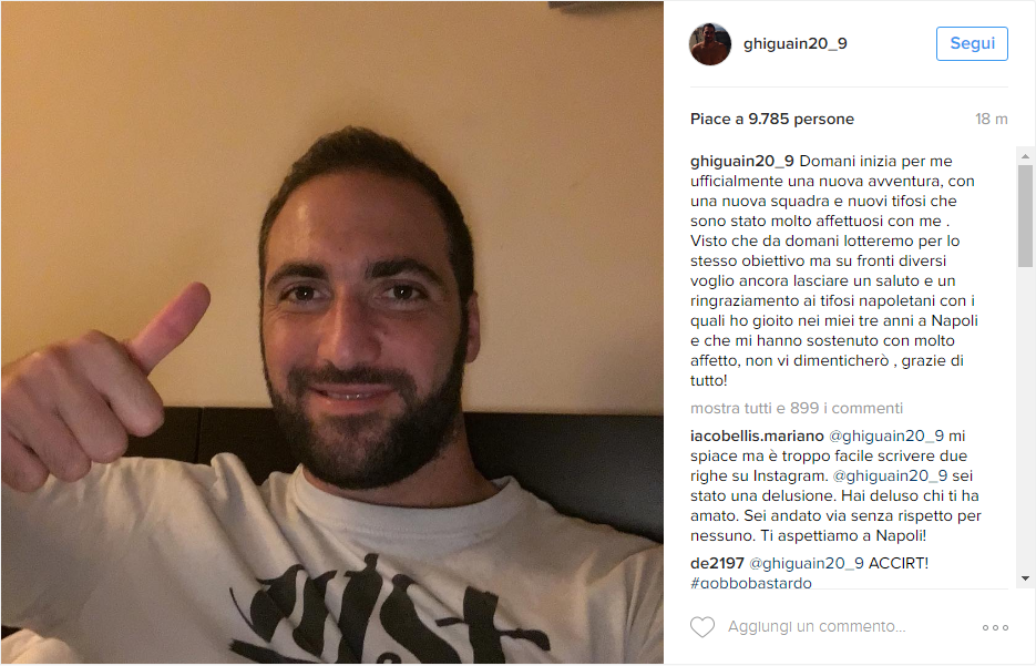 higuain instagram