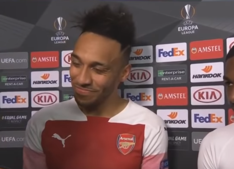 Aubameyang classifica Arsenal