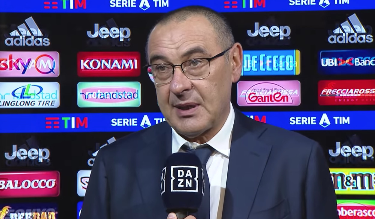 Sarri dopo il K.O. con la Lazio: "In 11 contro 11 abbiamo ...