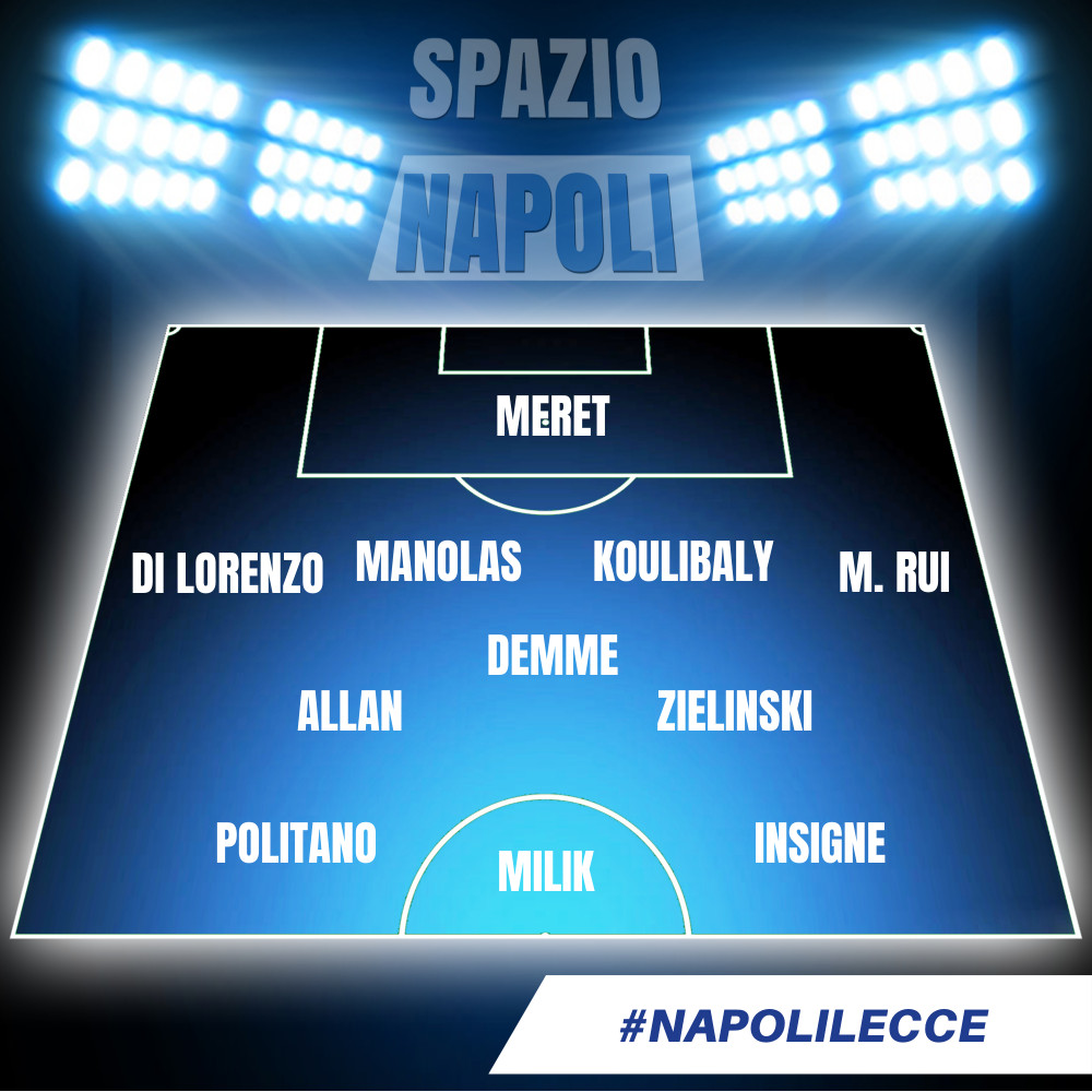 Gazzetta Dello Sport - Le Probabili Formazioni Di Napoli Lecce: Quattro ...