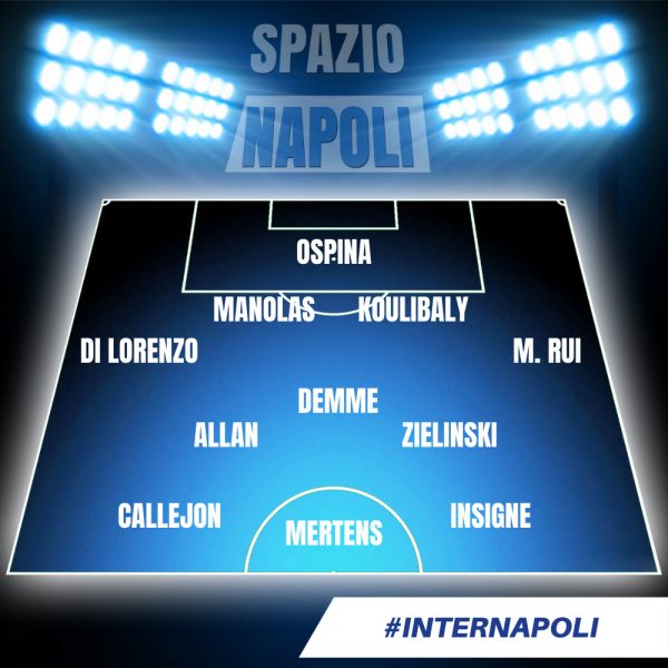 Probabili formazioni Inter Napoli