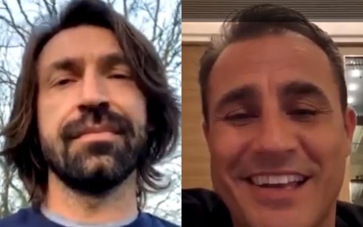 Pirlo E Cannavaro Scatenati Prendono In Giro Gattuso Aveva La Tuta Del Napoli Continuava A Fissarmi I Capelli