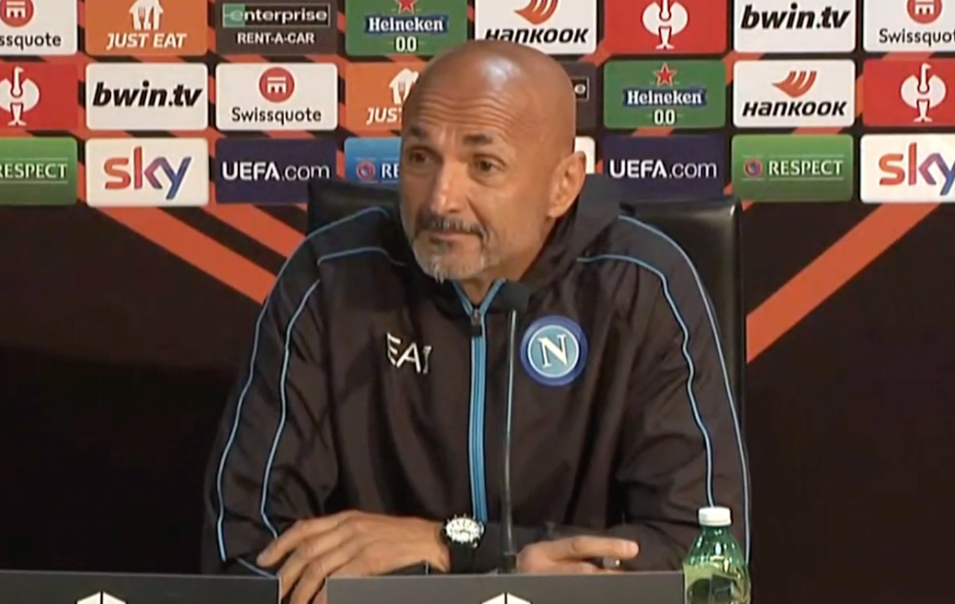 Spalletti Napoli Conferenza