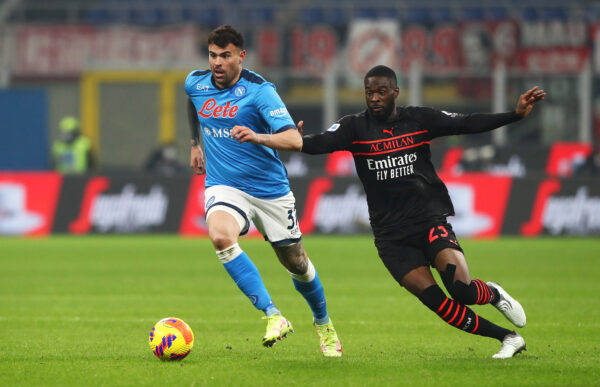 Petagna Milan Napoli