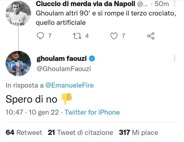 Ghoulam Twitter