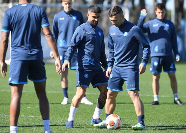 Allenamento Napoli