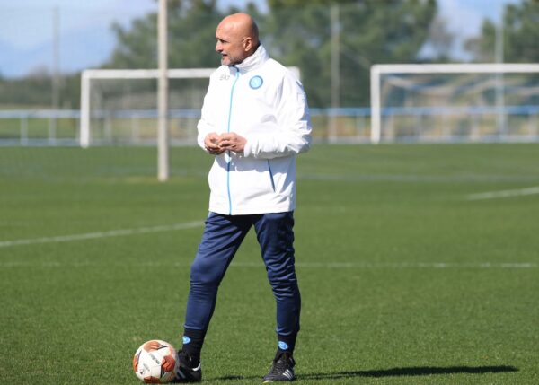 Spalletti allenamento