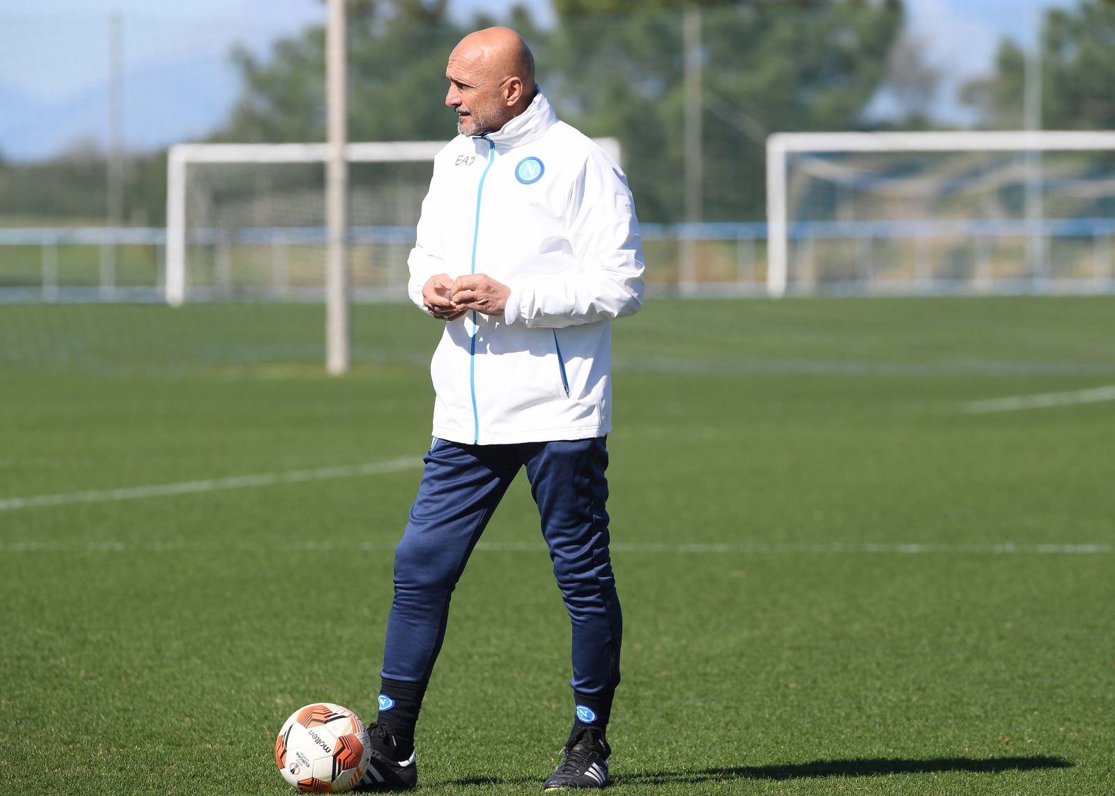 Spalletti allenamento