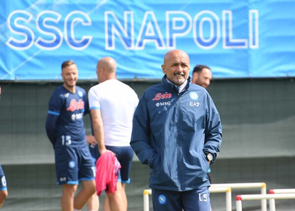 Allenamento Napoli