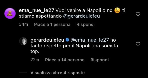 Deulofeu Napoli