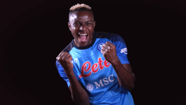 Osimhen nuova maglia Napoli