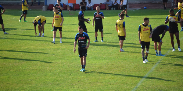 Napoli Allenamento ritiro