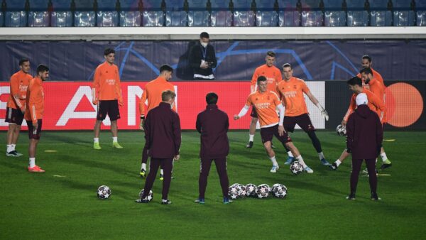 Real Madrid Lunin portiere