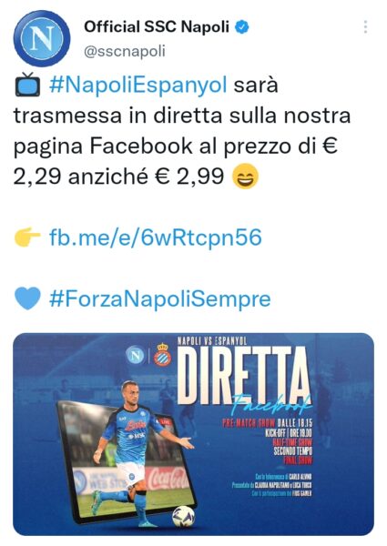 Napoli Espanyol sconto