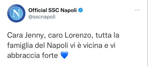 Insigne messaggio napoli