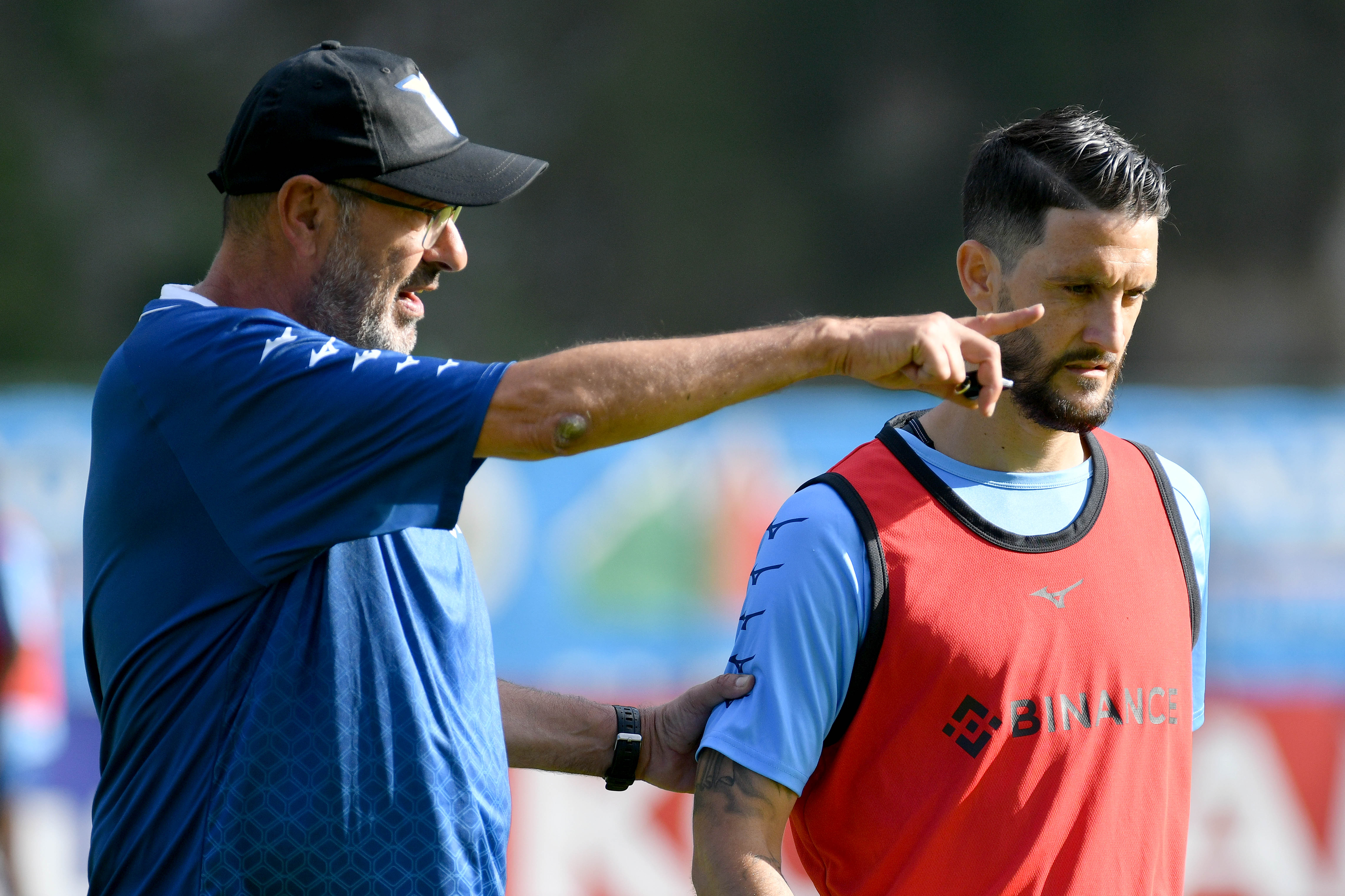 Sarri e Luis Alberto