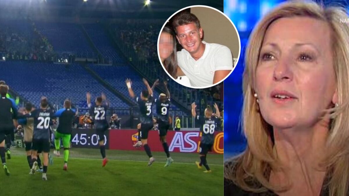 Il Napoli sbanca l Olimpico messaggio da brividi dalla mamma di