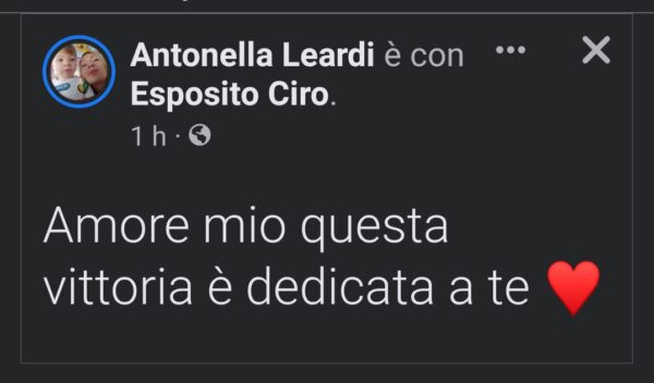 Antonella Leardi Ciro Esposito