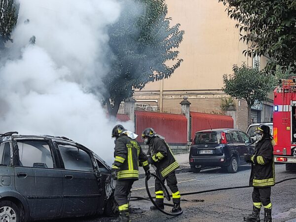 Incendio Vomero Napoli