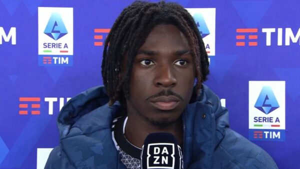 Kean Juventus Napoli Infortunio