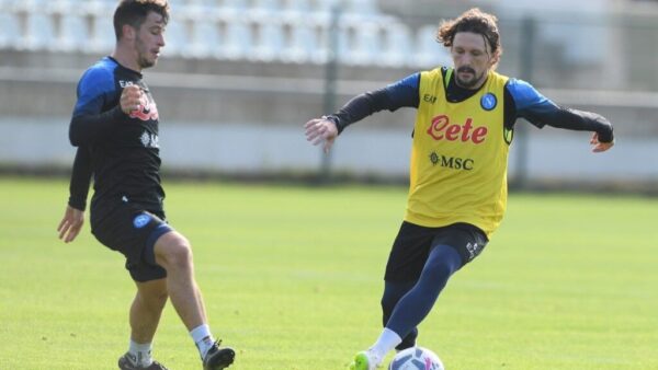 Allenamento Napoli Turchia