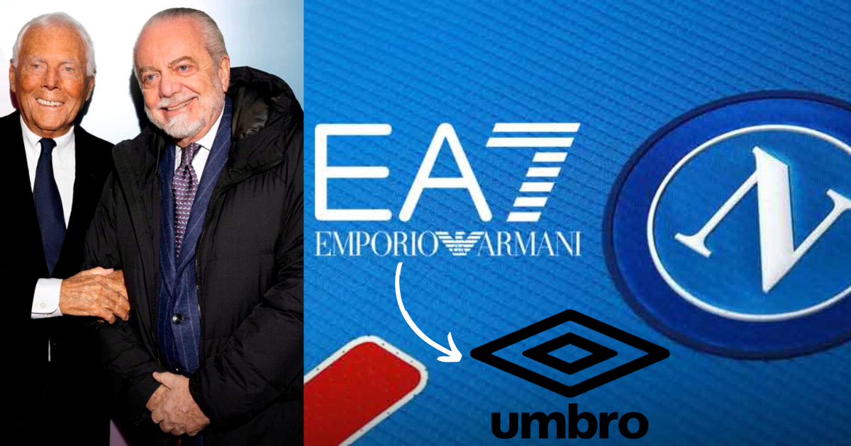 Umbro prossimo sponsor tecnico del Napoli? Arriva la notizia su De