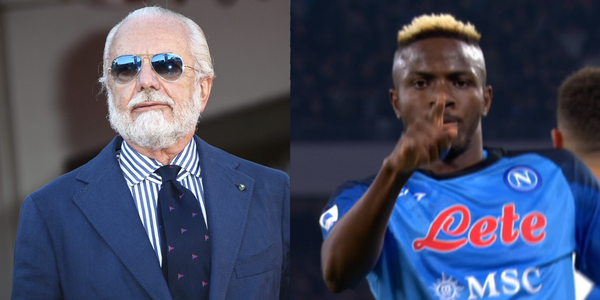 De Laurentiis Osimhen Napoli