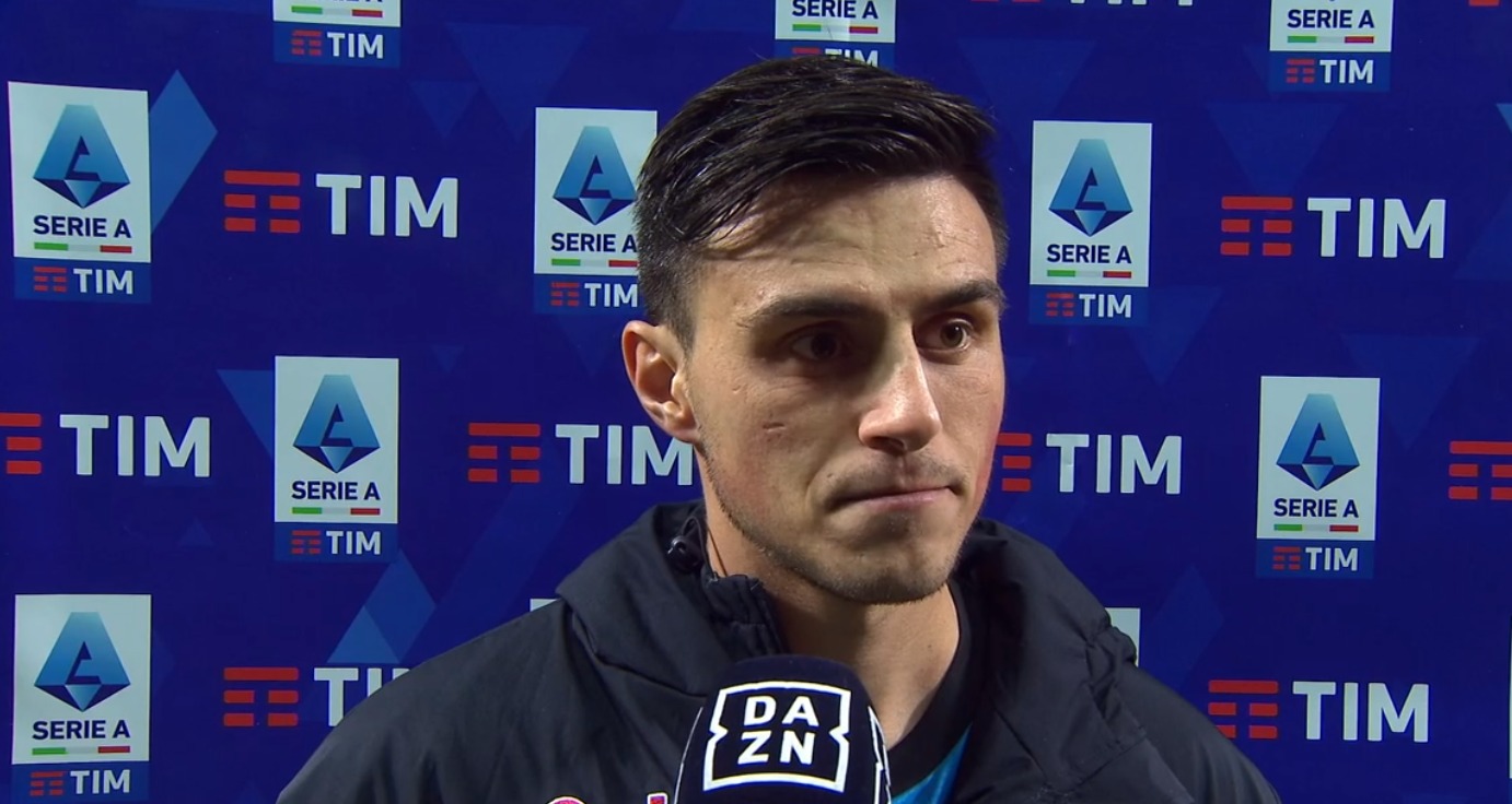 “We haven’t pronounced the word ‘scudetto’ yet, there are too many games left”, then the nice message to the fans