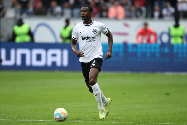 Evan N'Dicka Eintracht Francoforte