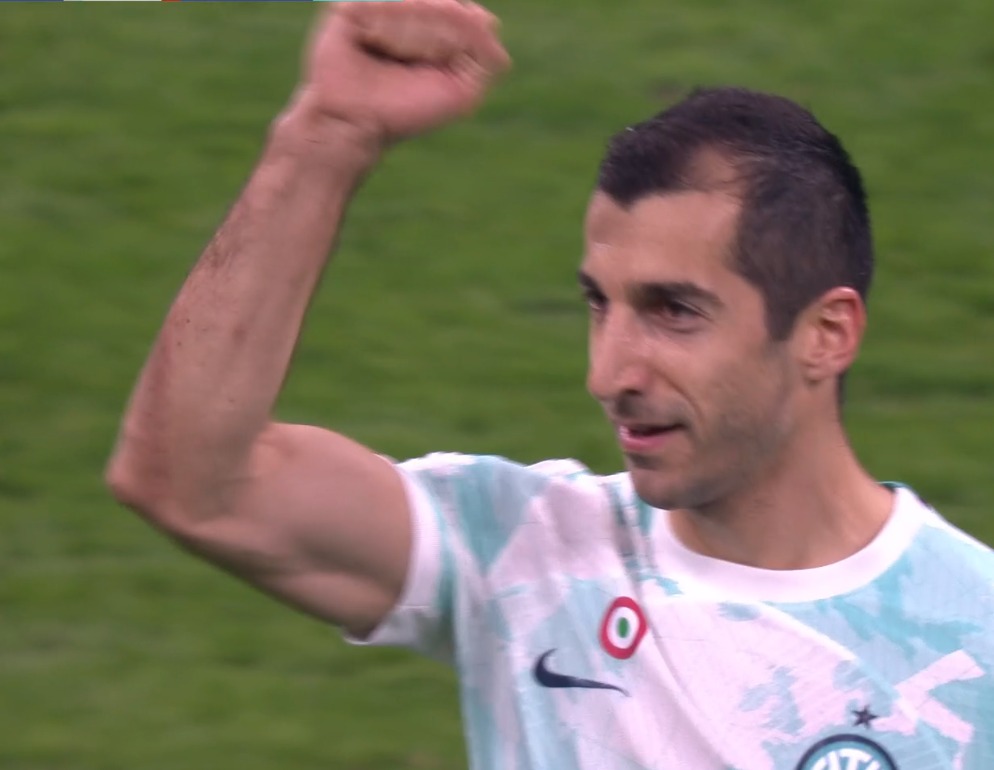 Mkhitaryan Inter Lecce Napoli