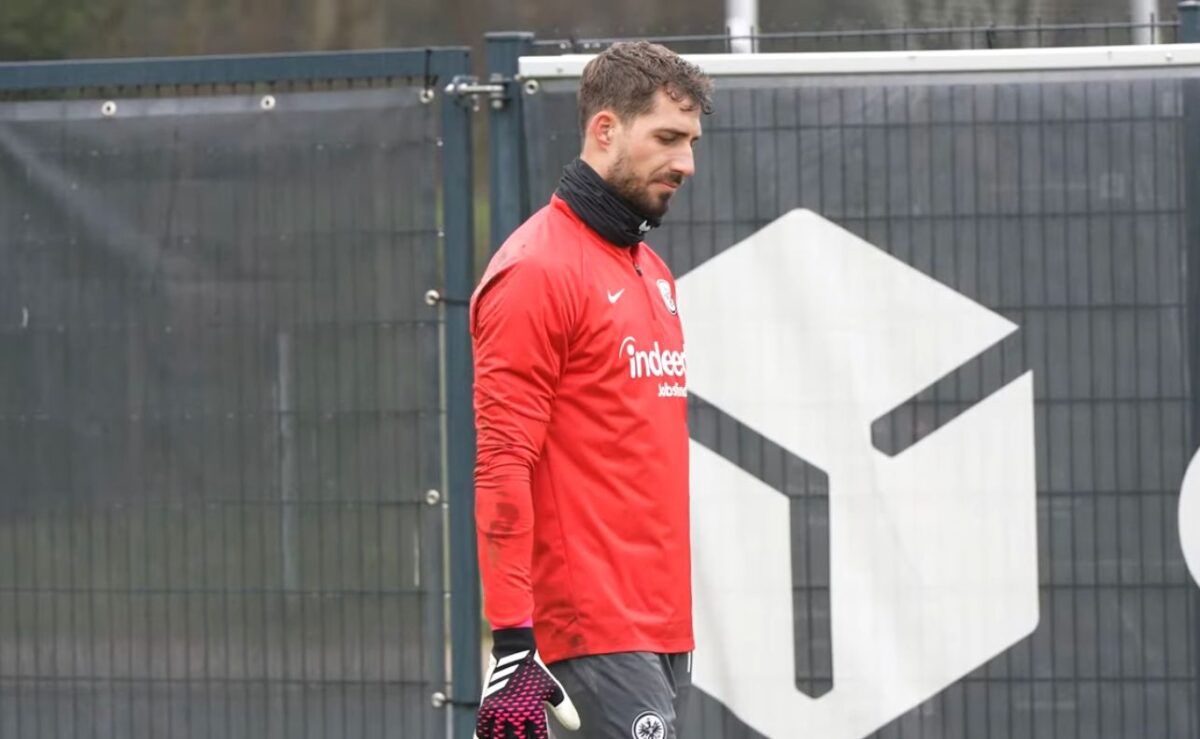 Kevin Trapp in allenamento