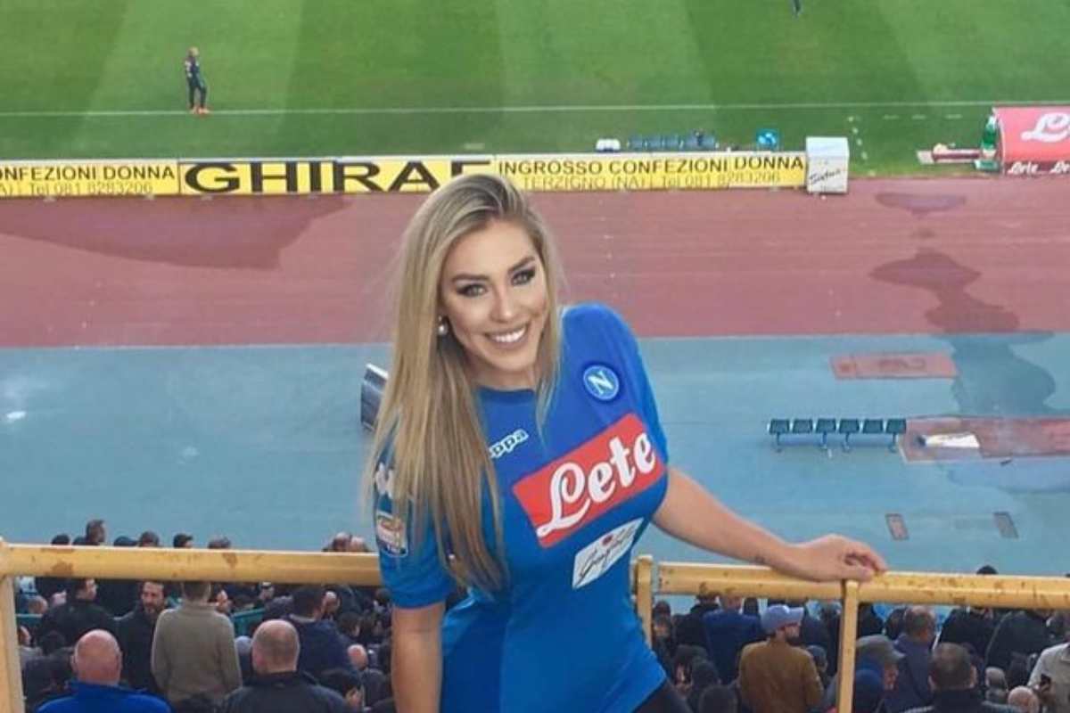 Dessa Nunes durante una gara del Napoli 