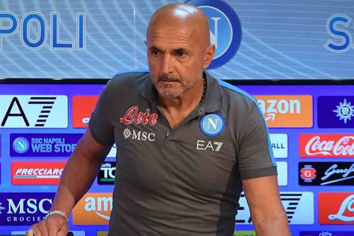 Spalletti in conferenza stampa 