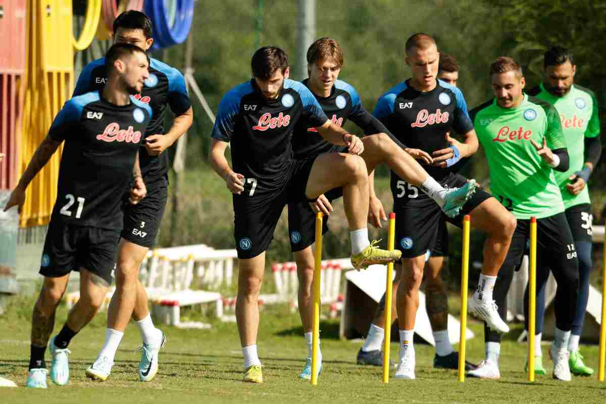 Napoli Raduno pre-stagionale