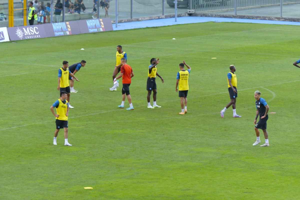 Tre azzurri assenti all'allenamento a Castel di Sangro