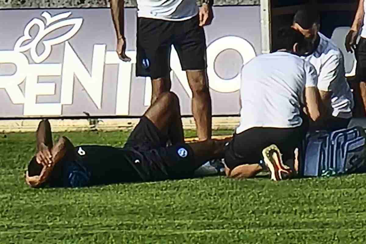 Juan Jesus si fa male in allenamento