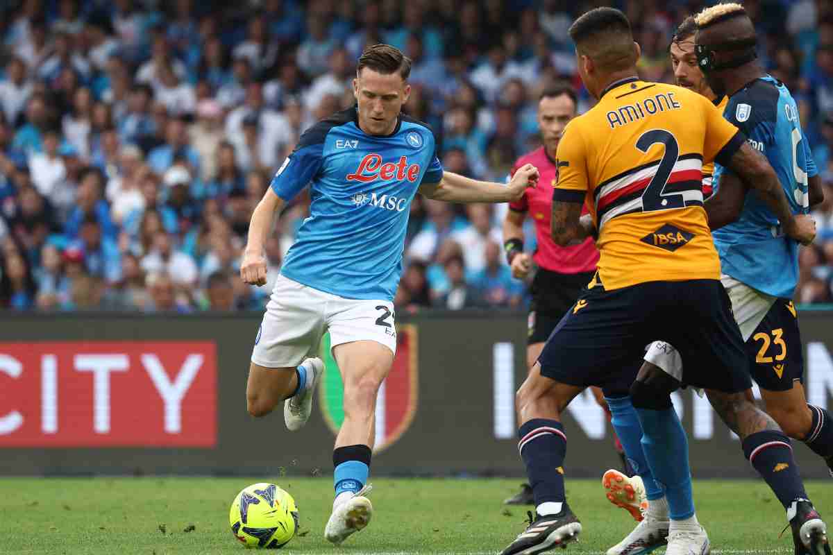 Zielinski al Napoli