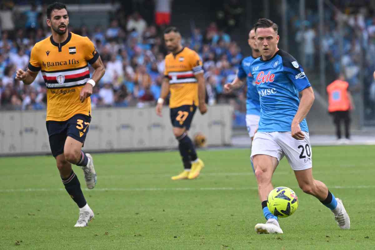 Zielinski Napoli Lazio