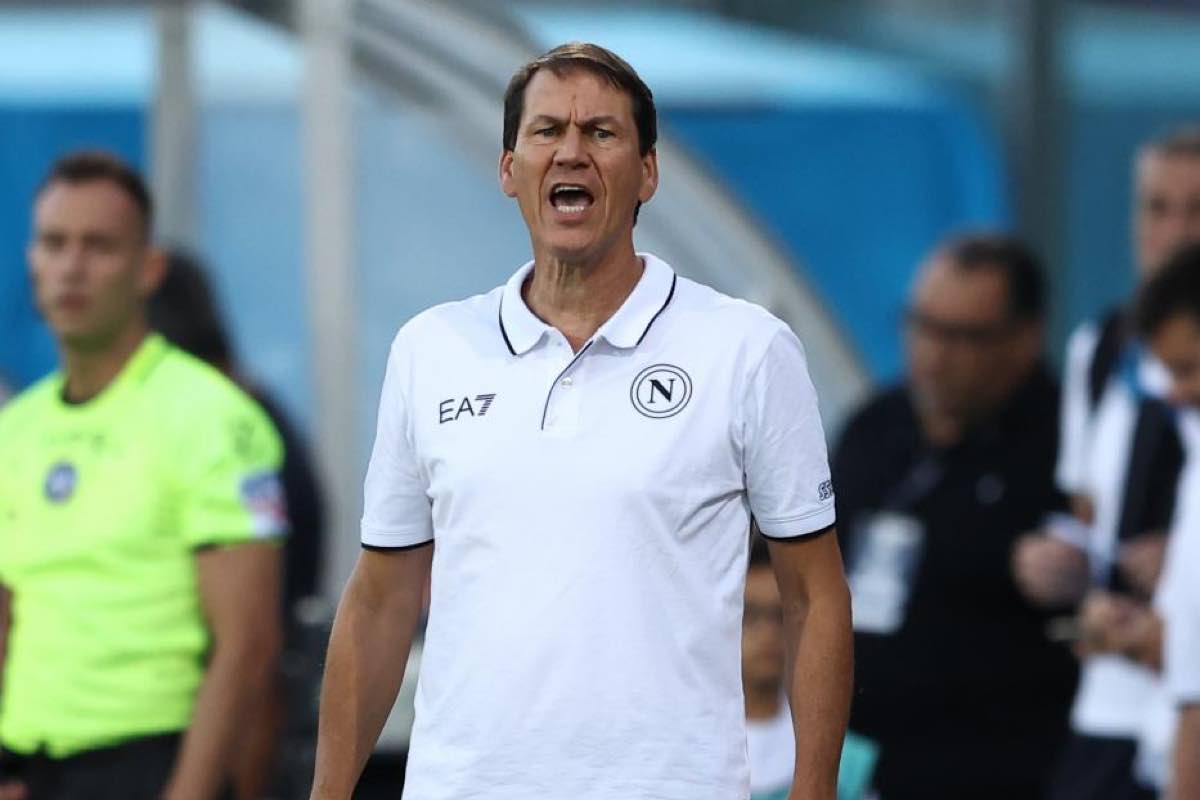 Rudi Garcia: le formazioni ufficiali di Napoli-Augsburg