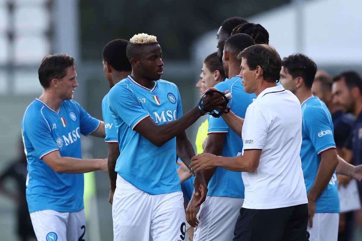 Rudi Garcia porta a cena lo staff