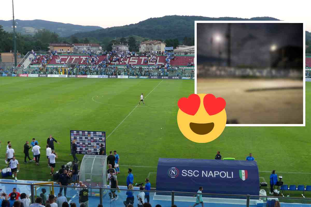 Striscione Tifosi Napoli Castel di Sangro