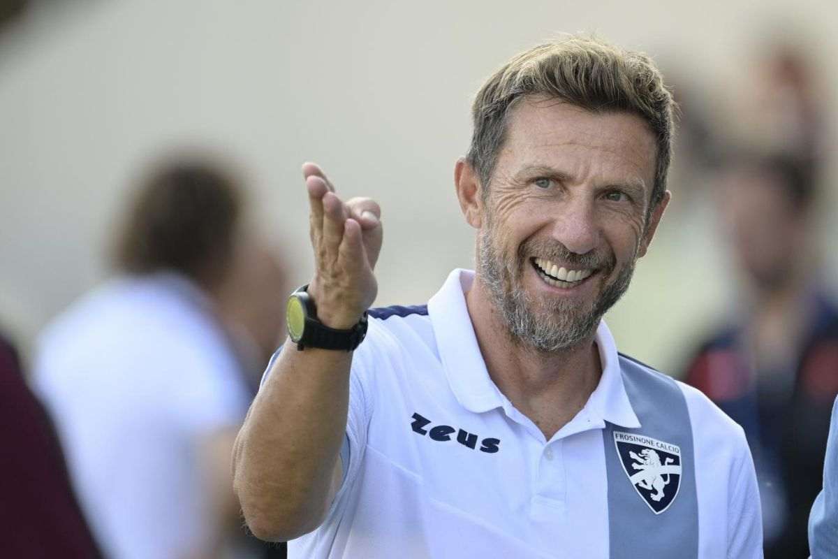 Frosinone, le dichiarazioni di Di Francesco sul Napoli