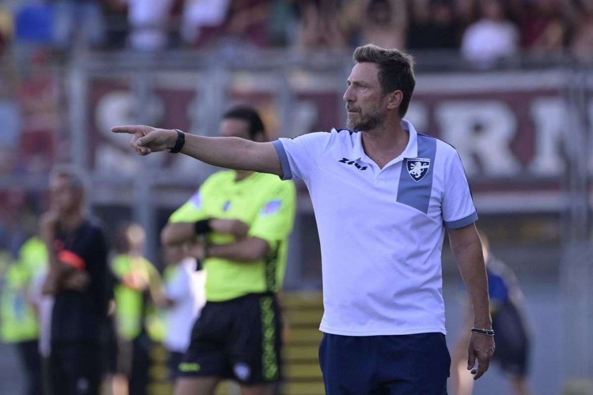 Frosinone, le dichiarazioni di Di Francesco sul Napoli