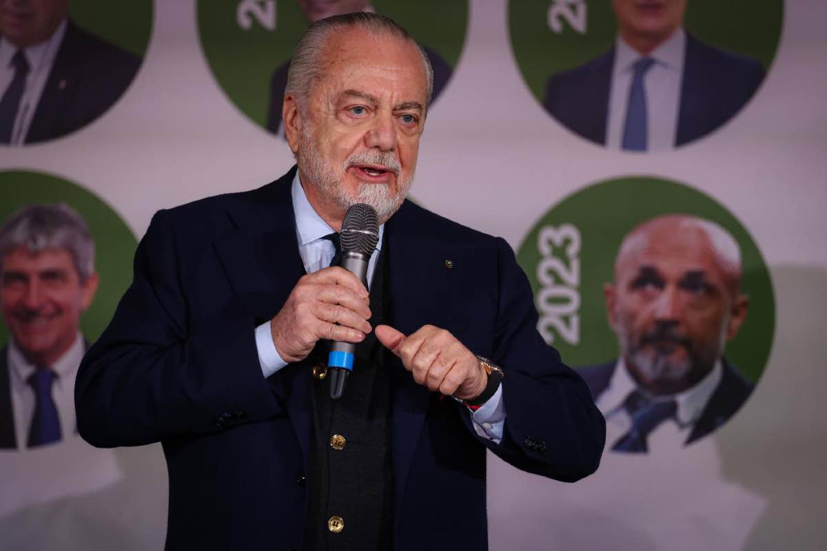 Tensioni tra De Laurentiis e il tecnico: c'entra il difensore