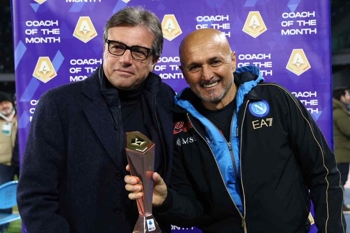 Spalletti e Giuntoli di nuovo insieme.