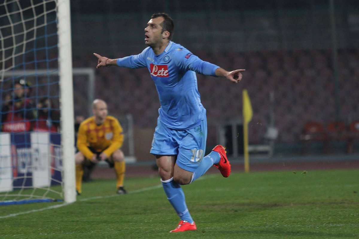 Pandev celebra lo scudetto 